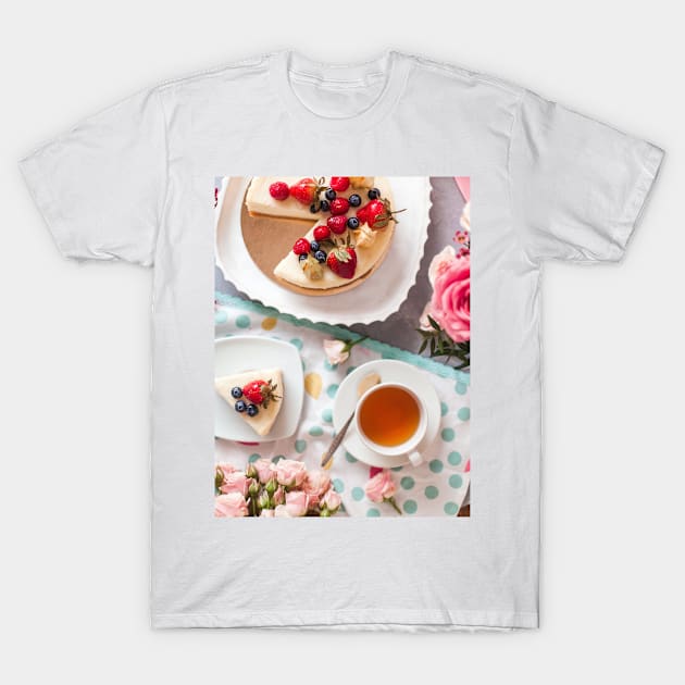 Elegant Tea Party T-Shirt by NewburyBoutique